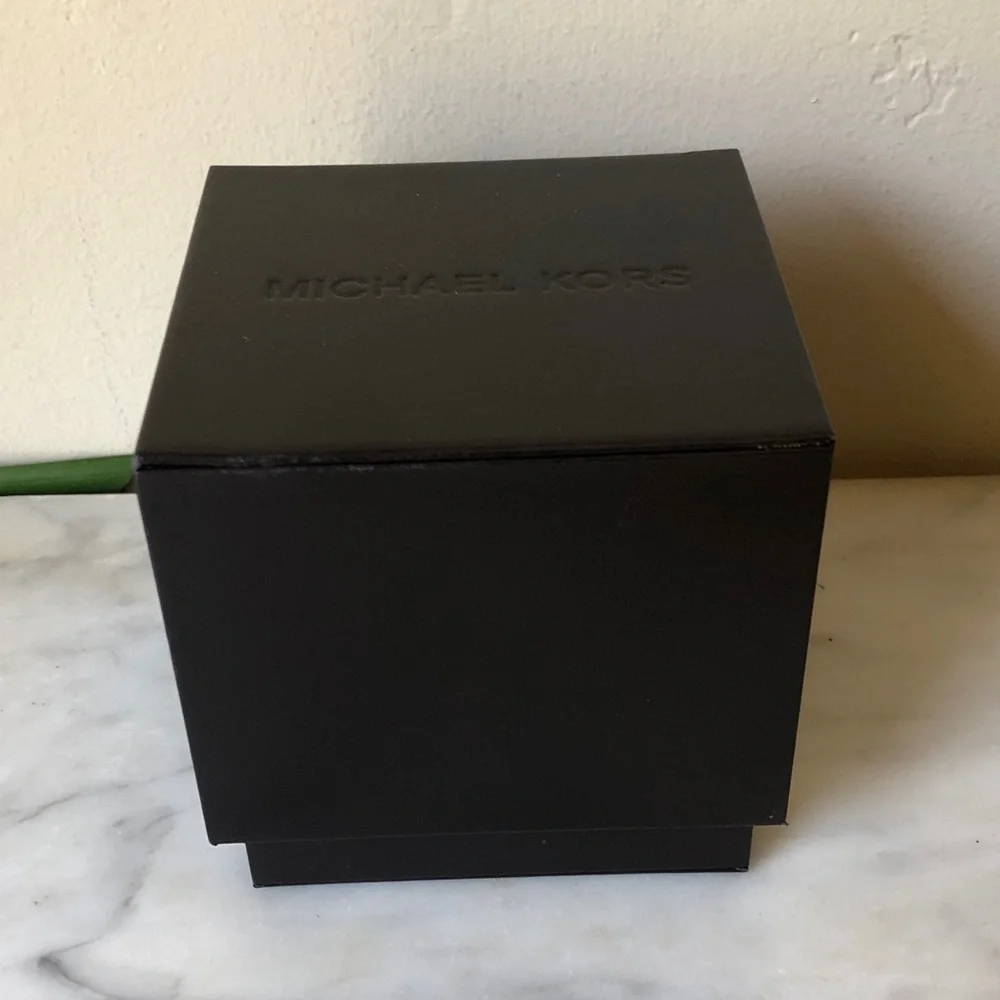 Michael Kors Black Men's Watch Accessory Box